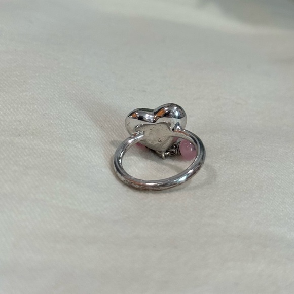 Christian Dior Heart Logo Ring | Size US 5 - Picture 16 of 16